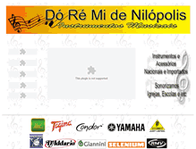 Tablet Screenshot of doremimusic.com.br